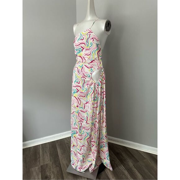 NWT FOR LOVE & LEMONS PALMER MAXI DRESS SIZE S $269 - Picture 13 of 16